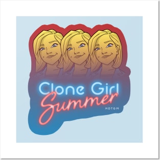 Clone Girl Summer Posters and Art